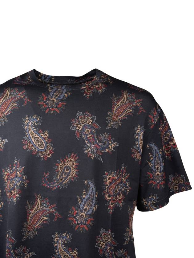 Etro Paisley Patterned T-Shirt - ETRO - BALAAN 3