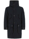 David Down Parka Navy - STONE ISLAND - BALAAN 1