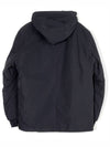 Logo Wappen Patch Hooded Jacket Black - STONE ISLAND - BALAAN 3