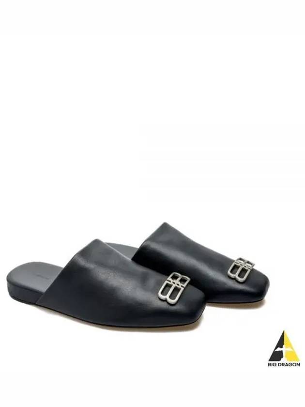 Cosy BB Leather Bloafers Black - BALENCIAGA - BALAAN 2