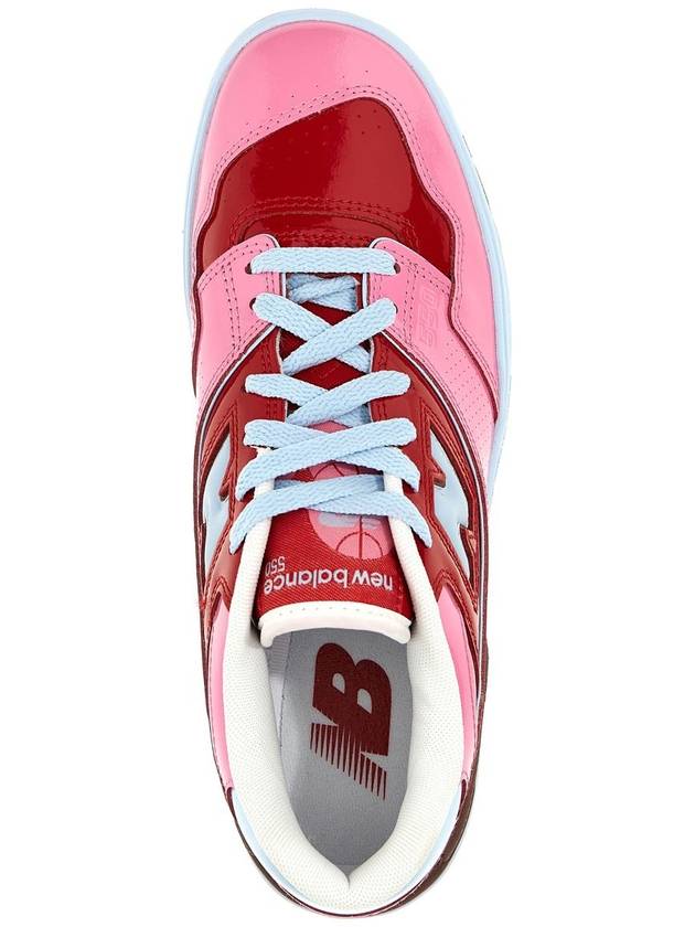 550 Y2K Low Top Sneakers Red Pink - NEW BALANCE - BALAAN 5