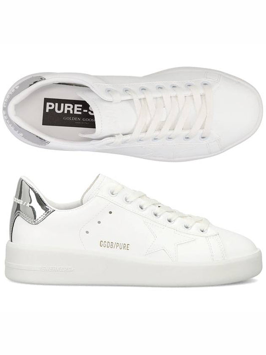 Purestar Faux Leather Low Top Sneakers White - GOLDEN GOOSE - BALAAN 2