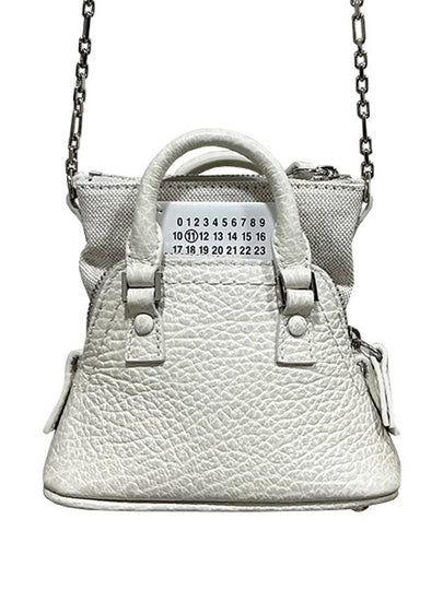 5AC Classic Baby Shoulder Bag Greige - MAISON MARGIELA - BALAAN 2