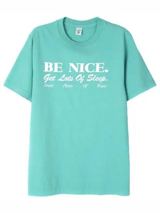 Be Nice Print T Shirt Men s Short Sleeve Tee - SPORTY & RICH - BALAAN 1