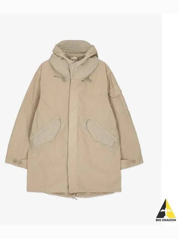 Mid Layer Parka Taupe 23CTCUK04055903 - TEN C - BALAAN 1