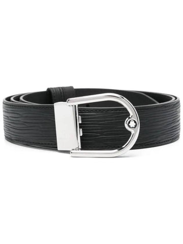 Reversible leather belt 198634 - MONTBLANC - BALAAN 1