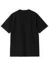 Fixed Bugs Short Sleeve T-Shirt Black - CARHARTT WIP - BALAAN 3