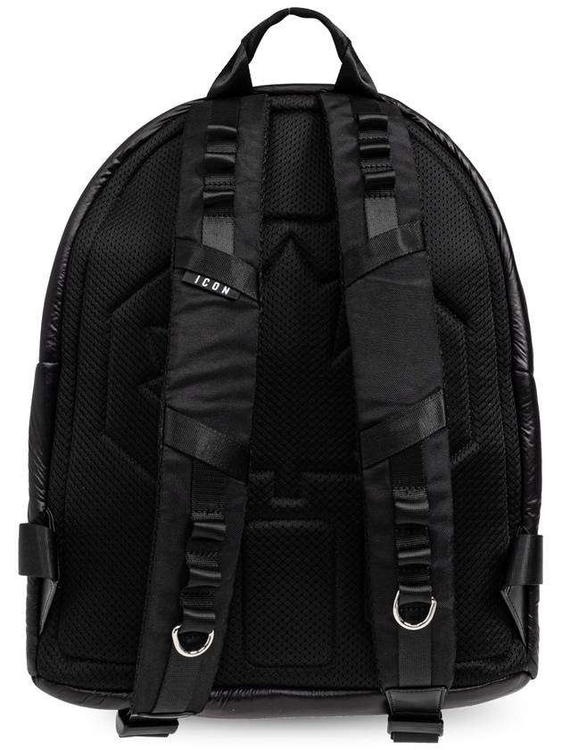 Dsquared2 Backpack With Logo, Men's, Black - DSQUARED2 - BALAAN 3