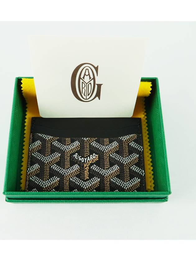 French origin Saint Sulpice card holder wallet business black STSULPPML TY01CL01X - GOYARD - BALAAN 5