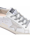 Women's Navy Tab Superstar Low Top Sneakers White - GOLDEN GOOSE - BALAAN 6