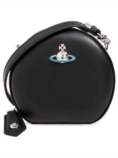 Vivienne Westwood ORB logo embellished leather shoulder bag - VIVIENNE WESTWOOD - BALAAN 1