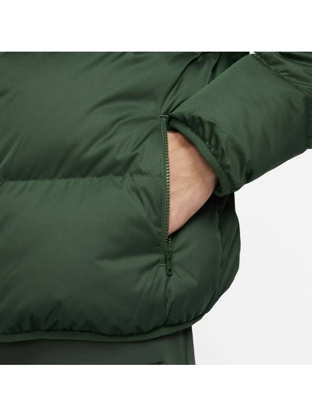 Sportswear Club Puffer Padded Jacket Green - NIKE - BALAAN 5