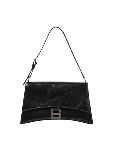 Crush Small Shoulder Bag Black - BALENCIAGA - BALAAN 1