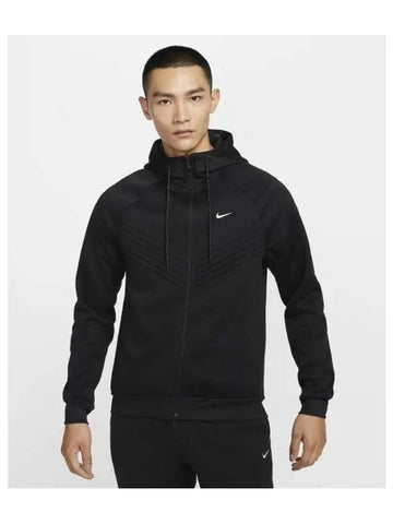 Therma Fit Rappel Winter Full Zip M Black Cool Gray FZ1108 010 - NIKE - BALAAN 1