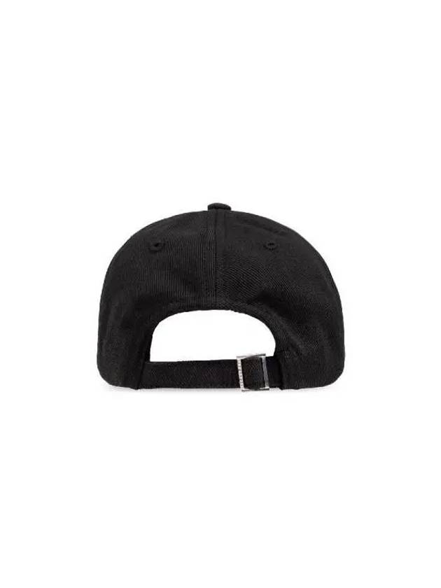 Logo embroidered cotton ball cap 216AC009 5001 0 990 - JACQUEMUS - BALAAN 4