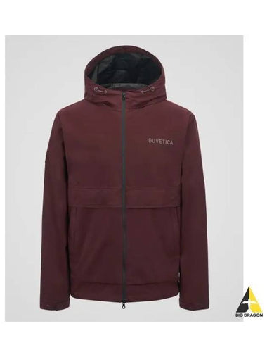 Points 5 Gaumez Dark Wine Men s Lightweight Jacket - DUVETICA - BALAAN 1