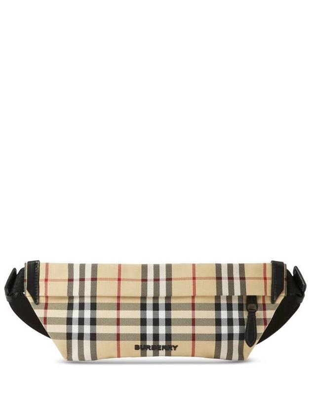 Stevie Check Belt Bag Archive Beige - BURBERRY - BALAAN 1