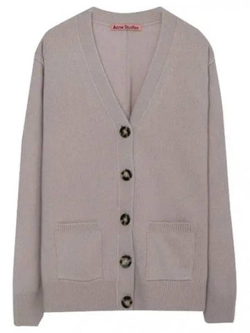 wool cashmere cardigan women - ACNE STUDIOS - BALAAN 1