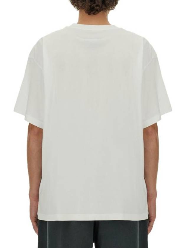 Logo Short Sleeve T-Shirt White - MAISON MARGIELA - BALAAN 4