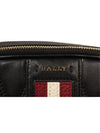 Denni Logo Quilted Mini Cross Bag Black 601621 24313 F170 - BALLY - BALAAN 9