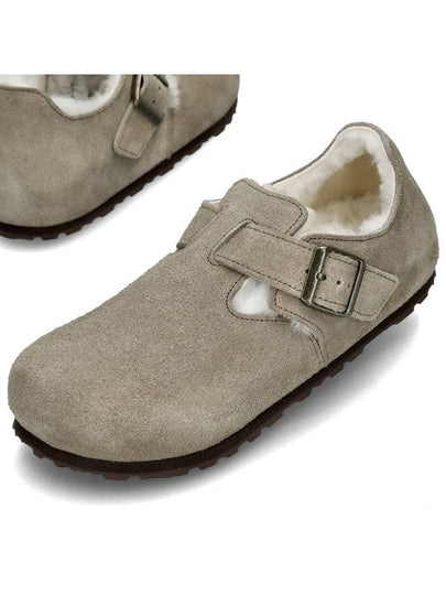 London Sharing Suede Slip-On Taupe - BIRKENSTOCK - BALAAN 2