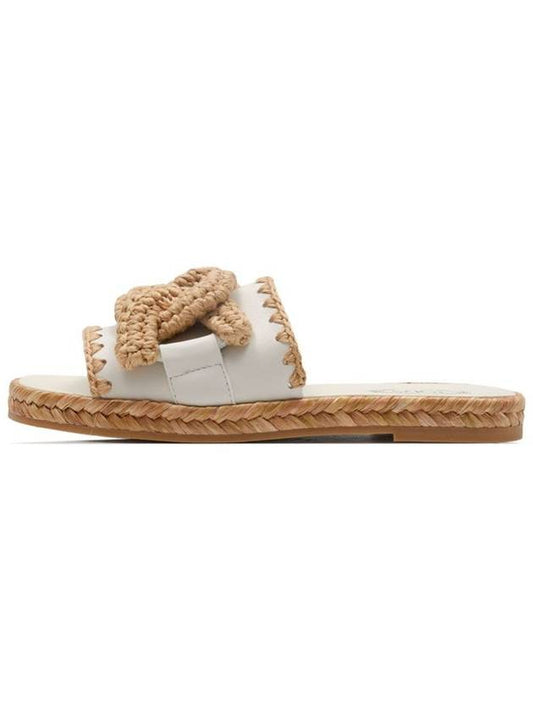 Women's Kate Crochet Sandals White - TOD'S - BALAAN 2