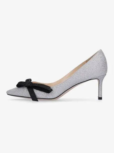 Romy Pumps Heel Silver Black ROMY60BMGSILBLK - JIMMY CHOO - BALAAN 1