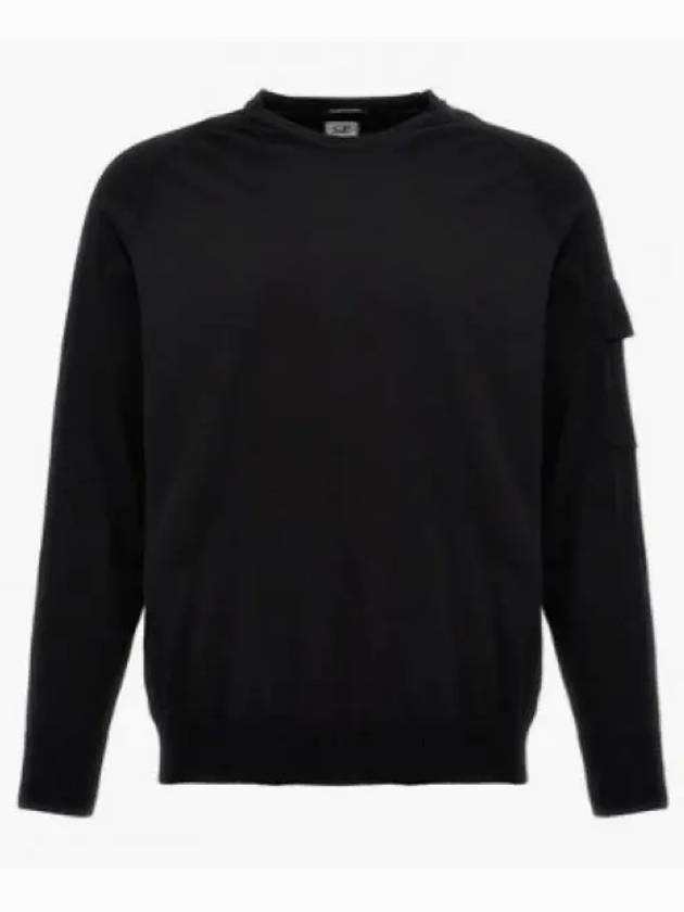 CP Company Long Sleeve T Shirt 16CLKN010A110059A999 Black - CP COMPANY - BALAAN 2