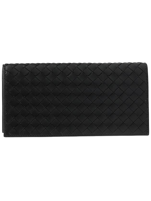 Intrecciato Continental Long Wallet Black - BOTTEGA VENETA - BALAAN 2