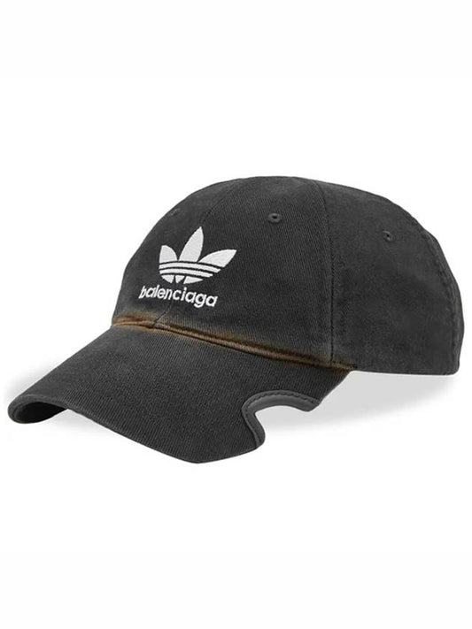 Logo Print Ball Cap Black - BALENCIAGA - BALAAN 2