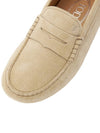 Gommino Bubble Suede Driving Shoes Beige - TOD'S - BALAAN 8