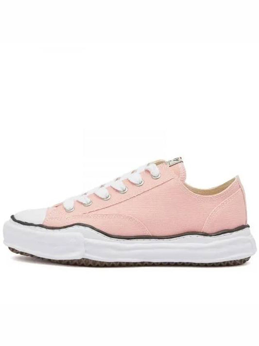 Maison MAISON Peterson OG Sole Canvas Low Sneakers Pink - MIHARA YASUHIRO - BALAAN 2