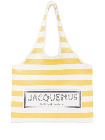 Le Sac Marcel Tote Bag Yellow - JACQUEMUS - BALAAN 1