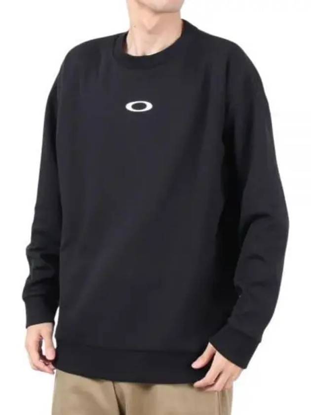 EN FOUNDATIONAL FLEECE CREW 2 7 FOA406931 BLACKOUT - OAKLEY - BALAAN 1