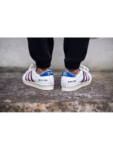 01-B34076-Original-Superstar 80S D-Mob-White Red Blue - ADIDAS - BALAAN 1