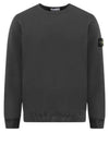 Compass Patch Cotton Sweatshirt Lead Grey - STONE ISLAND - BALAAN 2