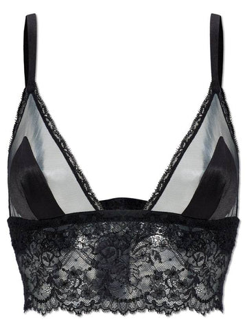 Dolce & Gabbana Lace Bra, Women's, Black - DOLCE&GABBANA - BALAAN 1