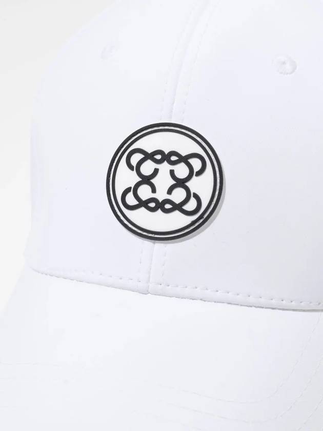 20 patterns silicone wappen ball cap WHITE - 20THHOLE - BALAAN 3