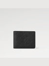 Multiple Monogram Shadow Half Wallet Black - LOUIS VUITTON - BALAAN 2