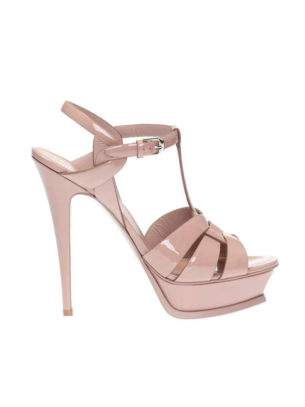 Women's Patent Strap Sandals Heels - SAINT LAURENT - BALAAN 1