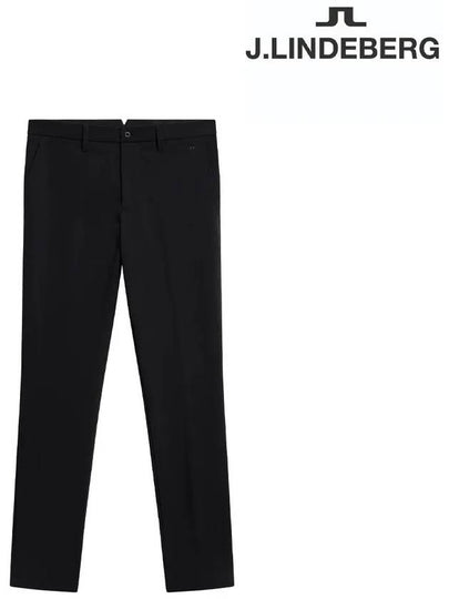 Men's Elote Bonded Fleece Golf Straight Pants Black - J.LINDEBERG - BALAAN 2