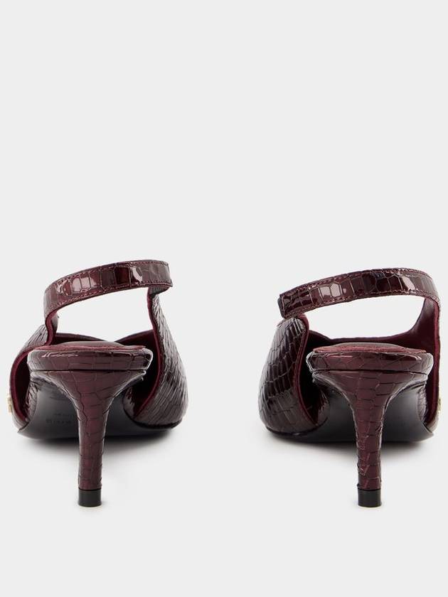 Nina Pumps - ANINE BING - Calfskin - Burgundy - ANINE BING - BALAAN 3