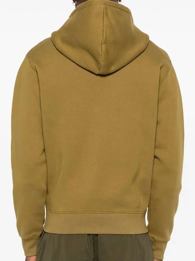 Maison Kitsune Bold Fox Head Patch Men s Brushed Hood Zip up MM00714 P358 - POLO RALPH LAUREN - BALAAN 4