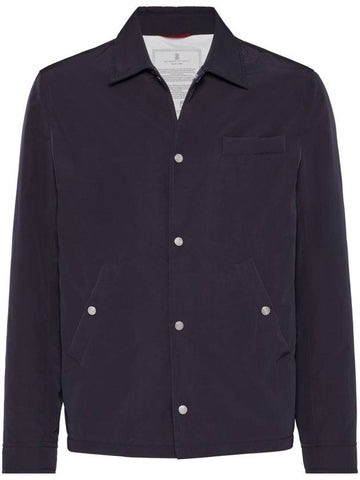 Brunello Cucinelli Jackets Blue - BRUNELLO CUCINELLI - BALAAN 1