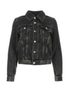 Paint Denim Jacket Black - MAISON MARGIELA - BALAAN.