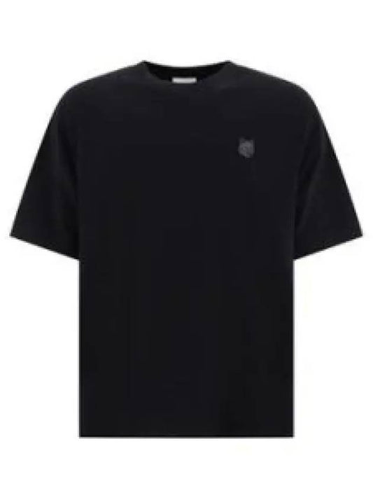 Bold Fox Head Patch Oversized Short Sleeve T-Shirt Black - MAISON KITSUNE - BALAAN 2