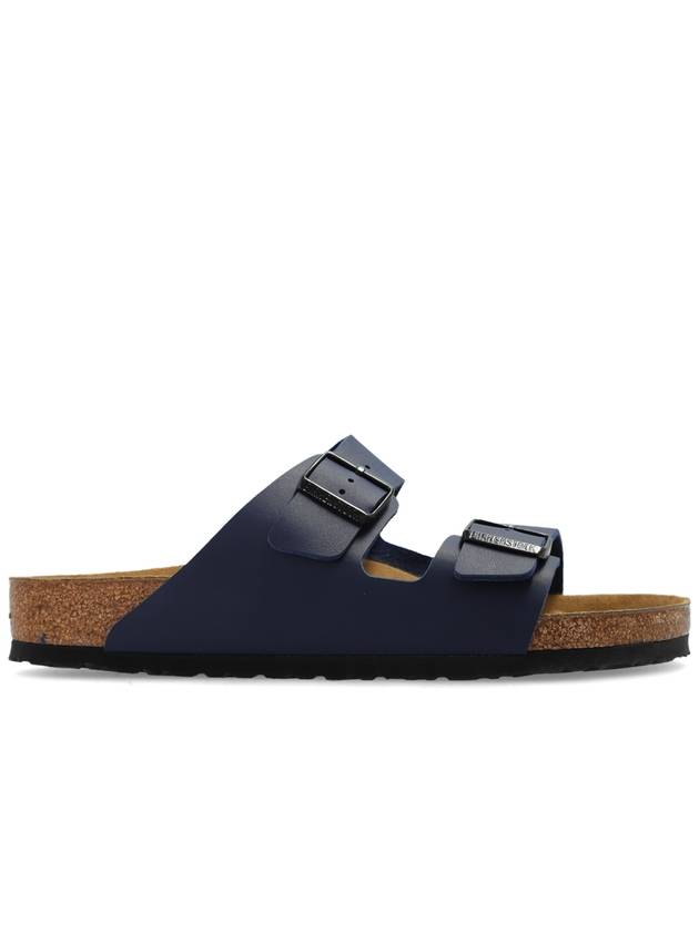 Birkenstock ‘Arizona BS’ Slides, Men's, Navy Blue - BIRKENSTOCK - BALAAN 1