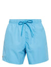 Men's Light Quick Dry Swim Shorts Blue - LACOSTE - BALAAN 1