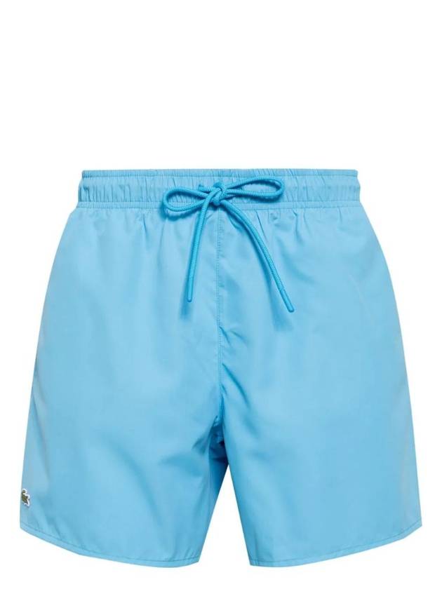 Men's Light Quick Dry Swim Shorts Blue - LACOSTE - BALAAN 1