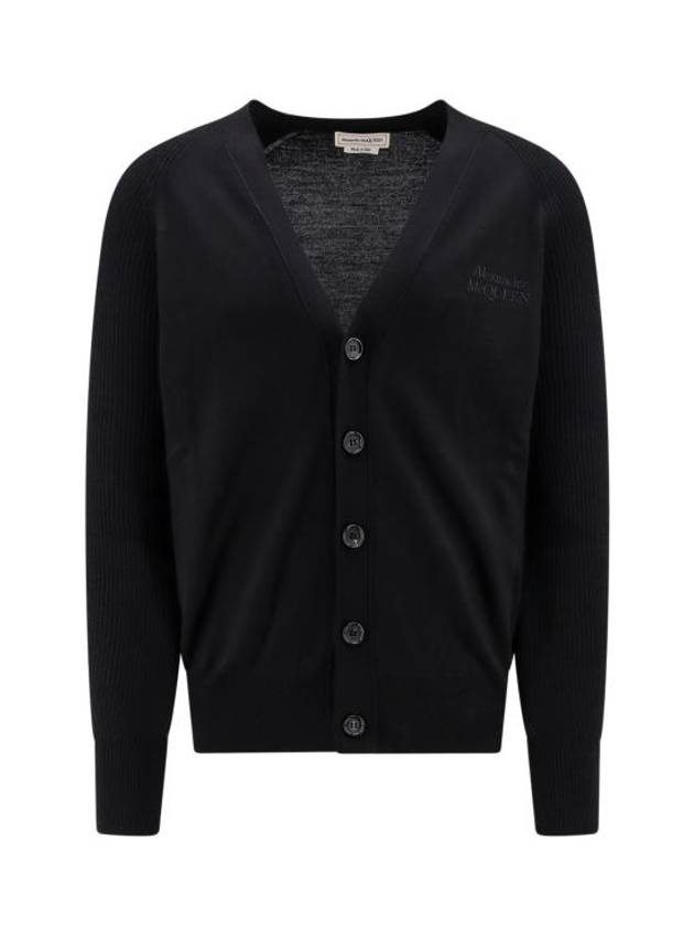 24FW Sweater 795765Q1A92 1013 Black - ALEXANDER MCQUEEN - BALAAN 1